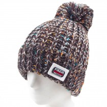 Warm Beanie Hat Skully Cap Ski Snow Hat Winter Knit Hats for Girls, Khaki