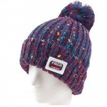 Warm Beanie Hat Skully Cap Ski Snow Hat Winter Knit Hats for Girls, Denim Blue