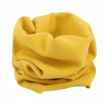 Comfortable Loop Scarf Round Circle Scarves Neck Warmer for Kids, Yellow