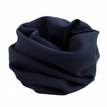 Comfortable Loop Scarf Round Circle Scarves Neck Warmer for Kids, Deep Blue