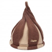 Kids Cute Beanie Hat Knitting Cap Warm Beanies for Fall / Winter, Coffee
