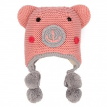 Cute Kids Infant Toddler Baby Hat Cap Ear Warmer Head Winter Accessory, C