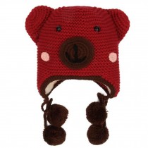 Cute Kids Infant Toddler Baby Hat Cap Ear Warmer Head Winter Accessory, D