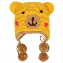 Cute Kids Infant Toddler Baby Hat Cap Ear Warmer Head Winter Accessory, E