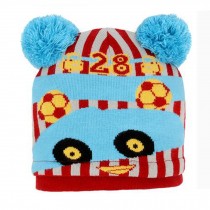 Cute Infant Baby Hat Warm Beanie Cap Winter Accessory, Sky blue