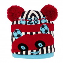 Cute Infant Baby Hat Warm Beanie Cap Winter Accessory, Red