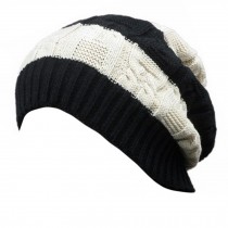Trendy Winter Warm Cap Chunky Soft Villus Cap Knit Hat Slouchy Beanie  C