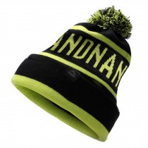 Warm Beanie Hat Knit Winter Hats Skull Hat Unisex Sports Caps ( Black / Green )
