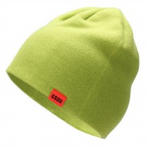 Unisex Stylish Soft Warm Beanie Hat Ski Snow Cap Knit Winter Hats Yellow/Green