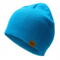 Unisex Stylish Soft Warm Beanie Hat Ski Snow Cap Knit Winter Hats ( Blue )