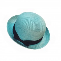 Simple Fashion Folding  Summer Beach Sun Straw Hats Comfortable  Fit