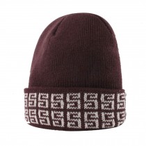 Fashion Winter Crochet/Knitting Knitted Cap Hat,brown A