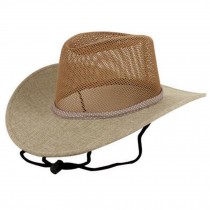 Outdoors Summer  Fishing/Hunting Hat Cowboy Hat Sun Hat Light Coffee