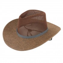 Stylish Unisex Outdoors Hat Cowboy Hat Sun Hat Beach Hat, No.5