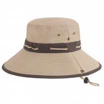 Mens Fishing/Hiking Hat Simple Design Sun Hat Foldable Hat, No.2