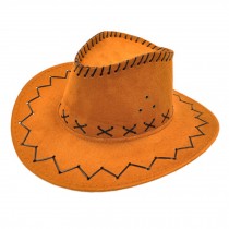 Stylish Cowboy Hat Headwear Outdoors Cap Sun Hat Fishing/Hunting Hat Yellow