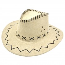 Outdoors Sports Cap Stylish West Cowboy Hat Fishing/Hunting/Travel Hat Beige