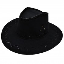 Stylish Outdoors Sports Cap Summer Protector Cowboy Hat Sun Hat Black