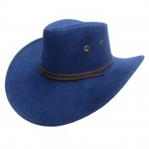 Fashion Outdoors Sports Cap Fishing/Hunting Boven Hat Cowboy Hat Blue