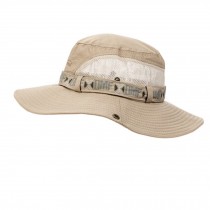 Men's Outdoor Sun Protection Hats Sun Caps Fishing Hats Sports Cap, H