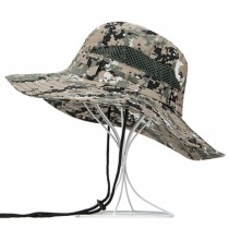 Men's Foldable Sports Sun Hats Sun Caps Fishing Hats Cowboy Hat, L
