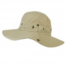 Men's Foldable Sun Caps Sports Fishing Hats Cowboy Hat Sun Hats, R
