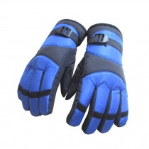 Cold Weather Skidproof&Waterproof Gloves for Men,Blue