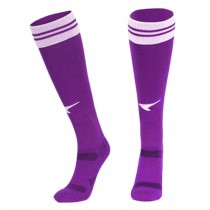 Athletic Socks For Soccer Baseball Football Basketball Sport, Purple