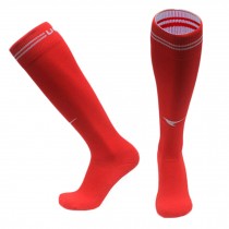 Athletic Socks For Soccer Baseball Football Basketball Sport, Red