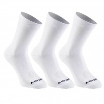 Premium Cotton Comfort Socks for Men Women Sports Sock - 3 Pack/White