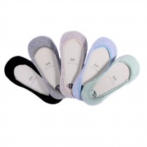 Women's 5 Pairs Cotton Pack Low cut/No-show Causal Socks,5 Different Color