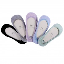 Women's 5 Pairs Cotton Pack Low cut/No-show Causal Socks