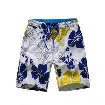 Men's Colorful Shorts Board shorts Beach Shorts Blooming Flowers XL