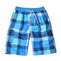 Men's Floral-print Shorts Boardshort Beach Shorts Pure Cotton Men Tide (Z) XXL