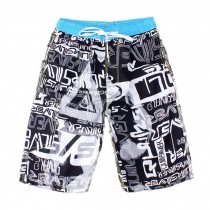 Men's Floral-print Shorts Boardshort Beach Shorts Pure Cotton Men Tide (S) XXL