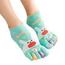 Womens Cotton Toe Socks Barefoot Ventilate Sports Socks, 1 Pair NO.11