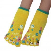 Womens Cotton Toe Socks Barefoot Ventilate Sports Socks, 1 Pair NO.18