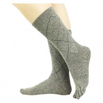Heighten Antibacterial Deodorant Toe socks Set of 3 Pairs Thicken Socks
