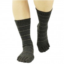 Antibacterial Deodorant Set of 3 Pairs Heighten Thicken Toe socks