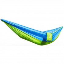 Multifunctional Camping Hammock Hanging Bed Double Size[2.6*1.3m] Green/Blue