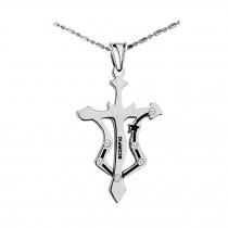 Personalised 12 Constellations Titanium Steel Necklace Pendant,Scorpio