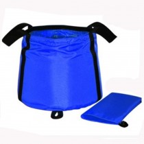 Oversize Collapsible Bucket Folding Bucket For Camping/ Fishing, 25L, Blue