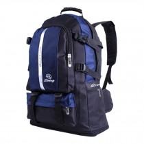 Classic College School Laptop Backpack Lightweight Nylon Travel Backpack Blue