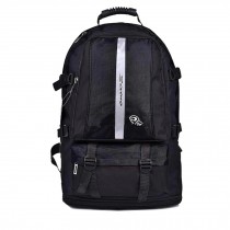 Classic College School Laptop Backpack Lightweight Nylon Travel Backpack Black