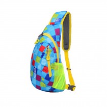 Fashion Lightweight Shoulder Backpack,Traveling,hiking,etc, blue check