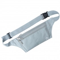 Outdoor Waist Pack, Perfect For Men And Women, Silver Gray/ 0.1L  (21*12*0.3CM)