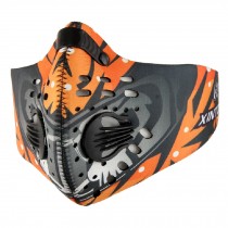Dustproof & Windproof Half Face Mask Cycling Bike Outdoor Sports Colorful Orange