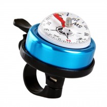 Bicycle Accessories-Bike Bell&Gradienter Compass Fashion Ring Alert Blue