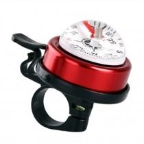 Bicycle Accessories-Bike Bell&Gradienter Compass Fashion Ring Alert Red