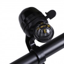 Bicycle Accessories-Bike Bell&Gradienter Compass Broadside Ring Alert Black